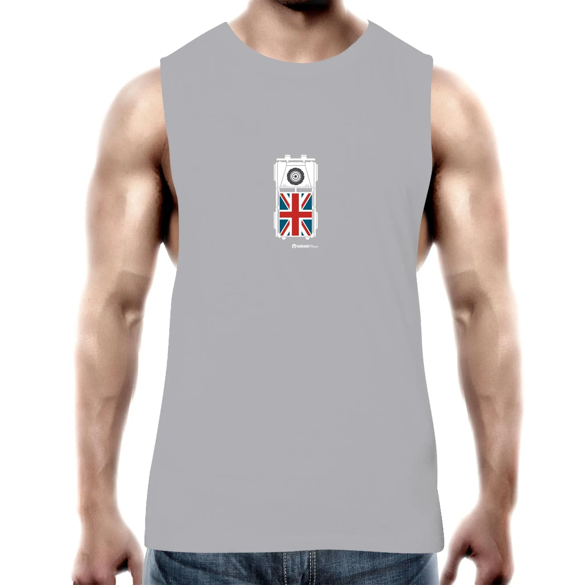 Land Rover Top View Mens Barnard Tank Top Tee