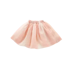 Layered Organza Party Skirt - Pink