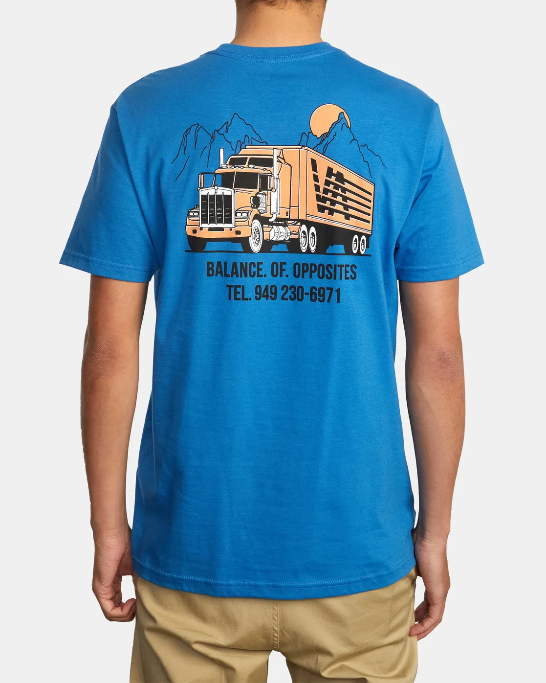 Long Haul Tee - French Blue