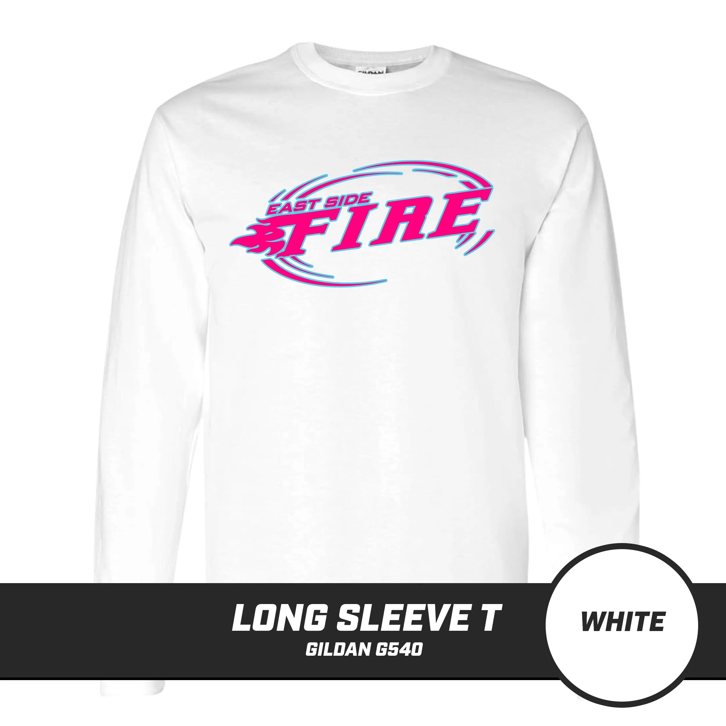 Long-Sleeve T-Shirt Gildan G540 - EAST SIDE FIRE