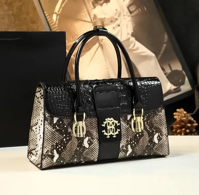 Luxury Party Handbag - Alligator Pattern