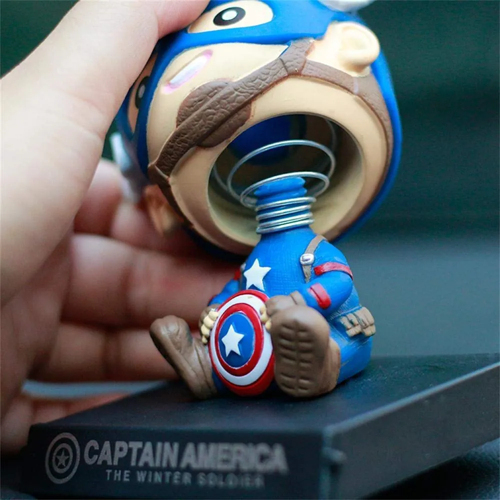 Marvel Avengers Baby Captain America Winter Soldier Bobblehead | 13CM |