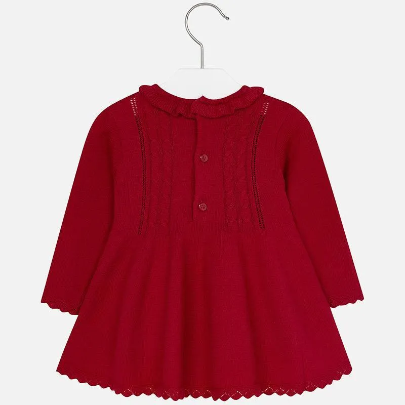 Mayoral Red Knit Dress