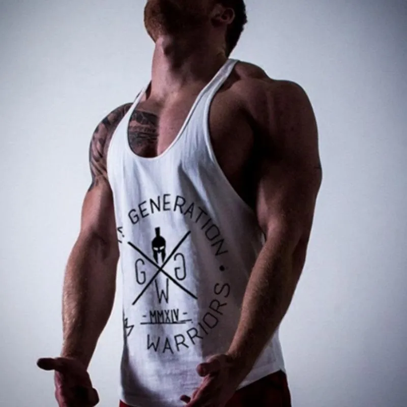 Men's Fashion Printed Loose Sports Vest