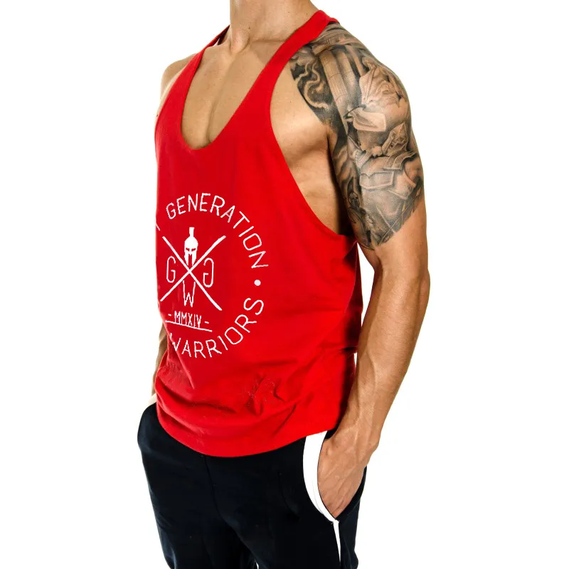 Men's Fashion Printed Loose Sports Vest