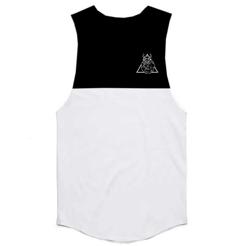 Men's Fashion Stitching Sleeveless Vest