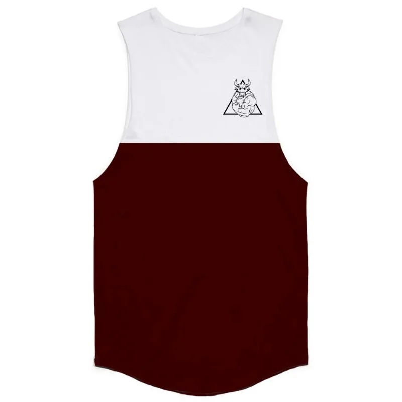 Men's Fashion Stitching Sleeveless Vest