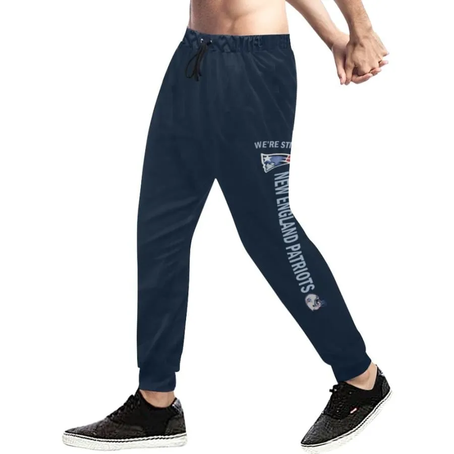 Men's New england patriots Sweatpants Navy Blue| Super bowl LIII champs Jogger Pants