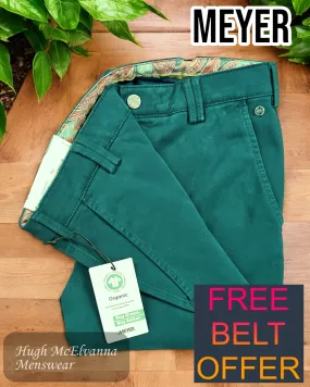 Meyer Dark Green Rio Trouser - 3552/28