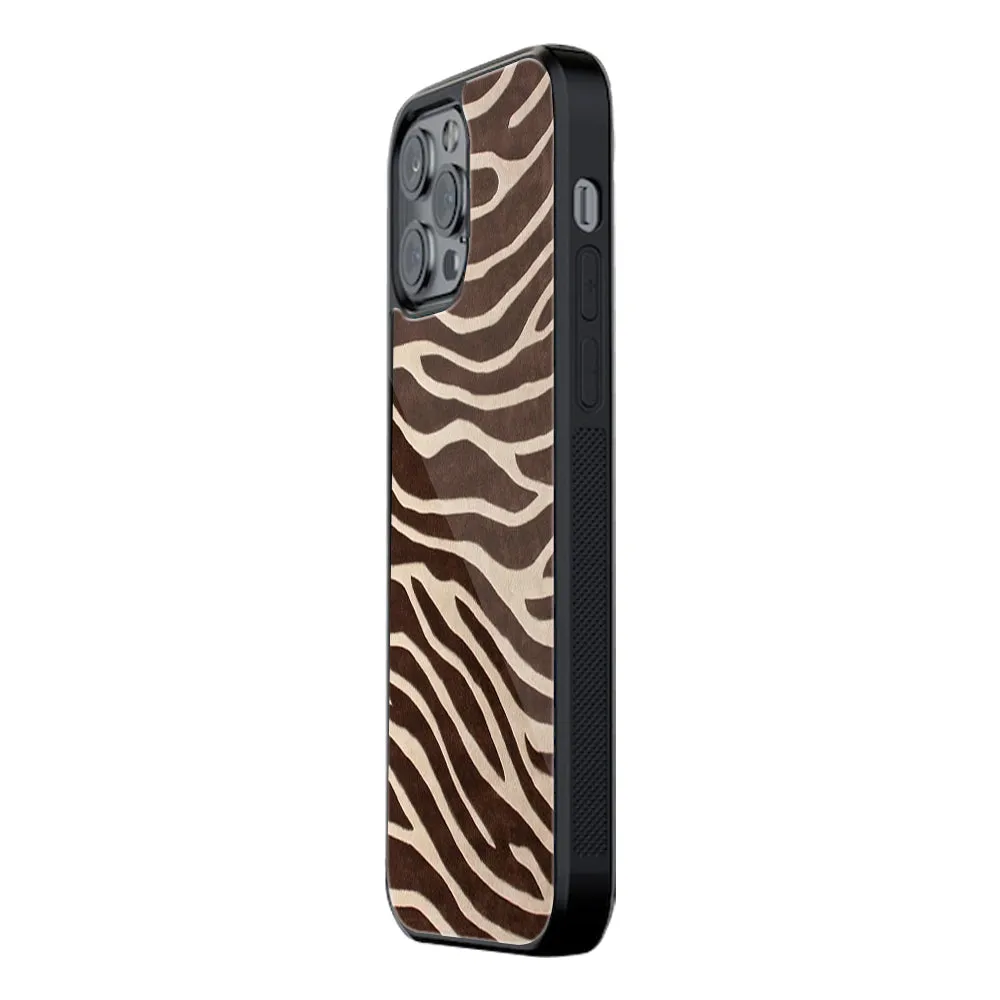 Mocha Swirls Phone Cover | Glass Case