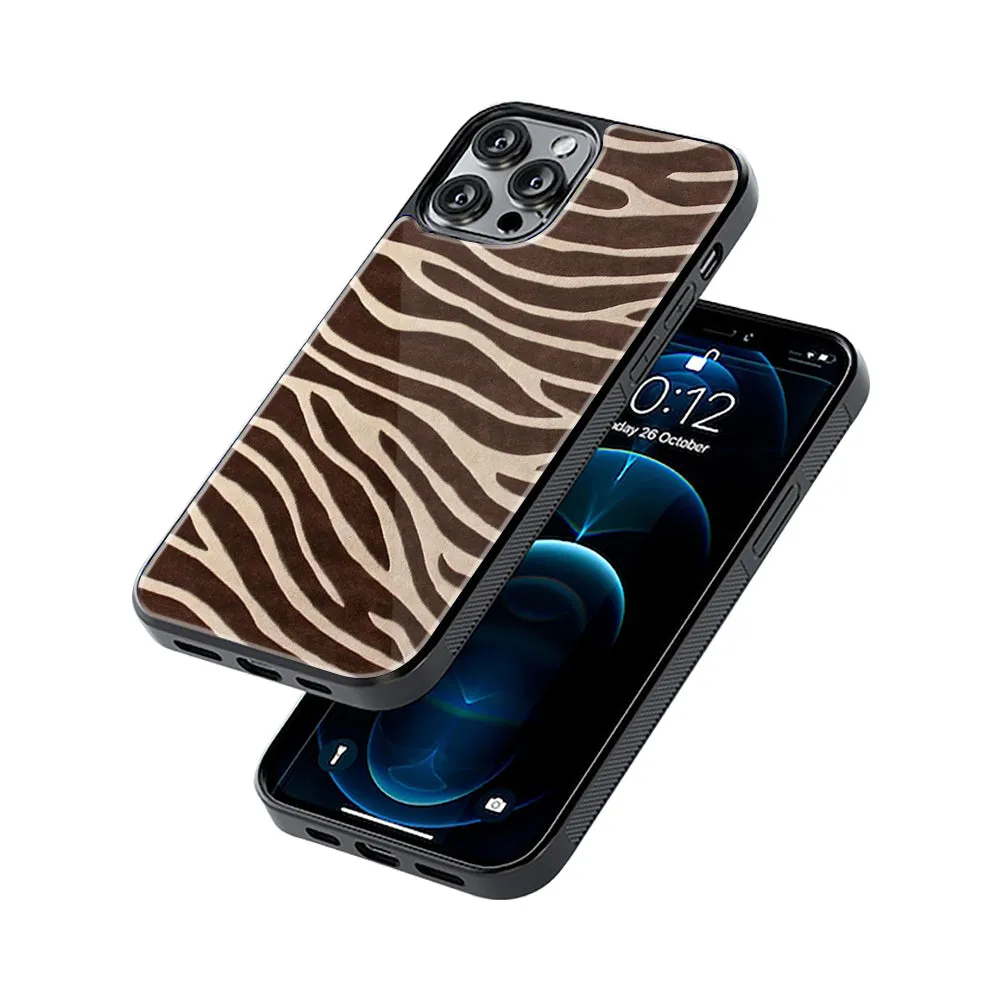 Mocha Swirls Phone Cover | Glass Case