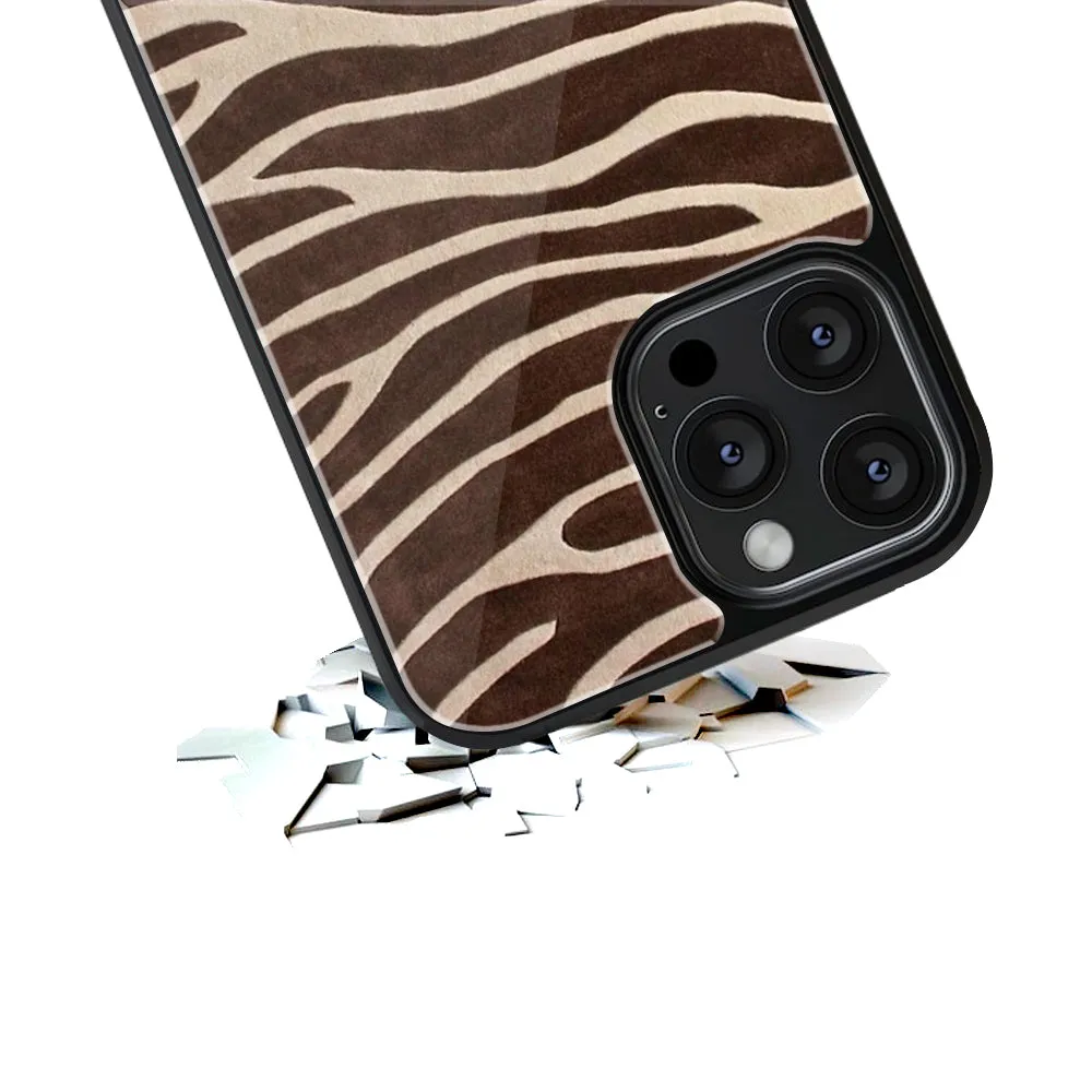 Mocha Swirls Phone Cover | Glass Case