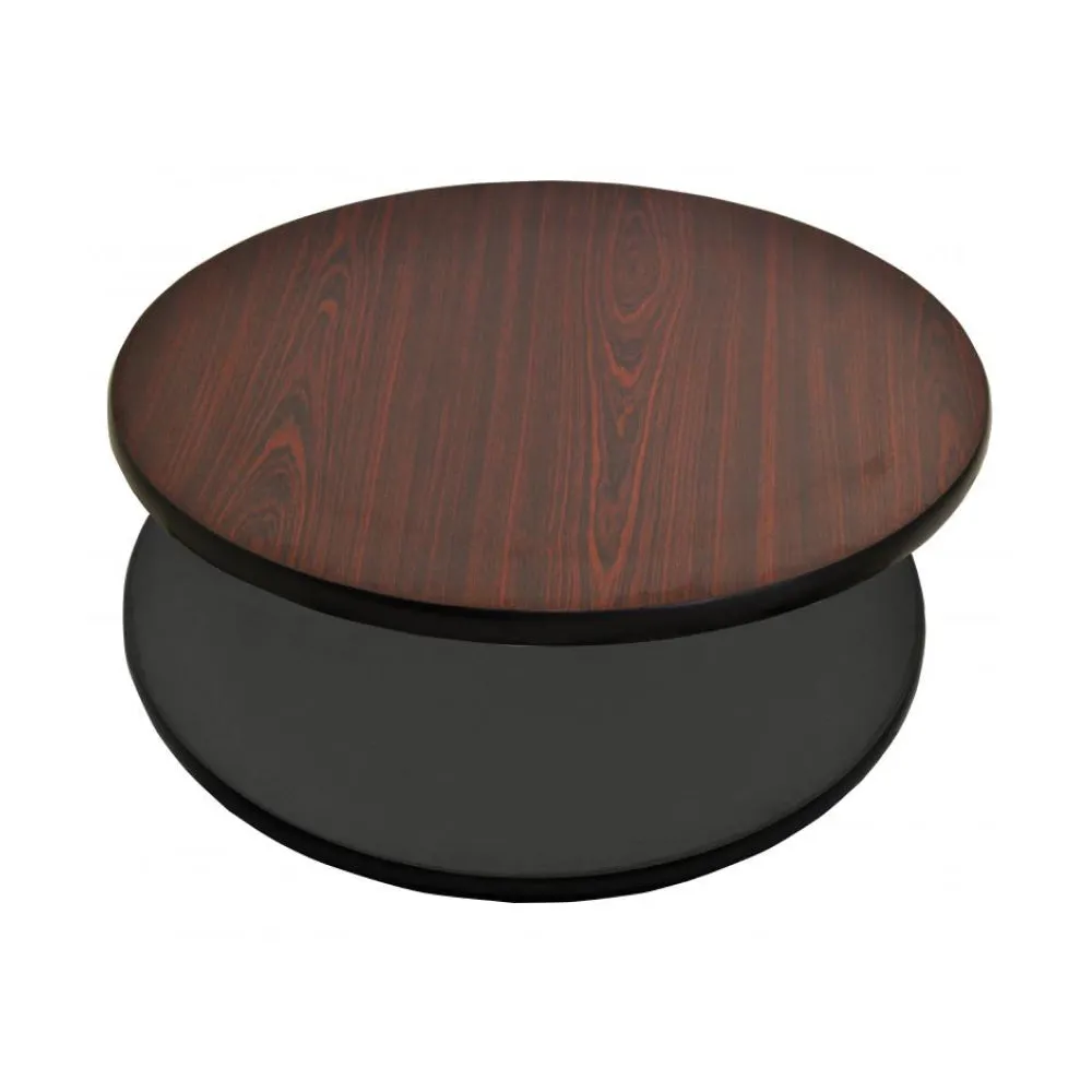 Nella 24" x 24" Laminated Round Reversible Table Top