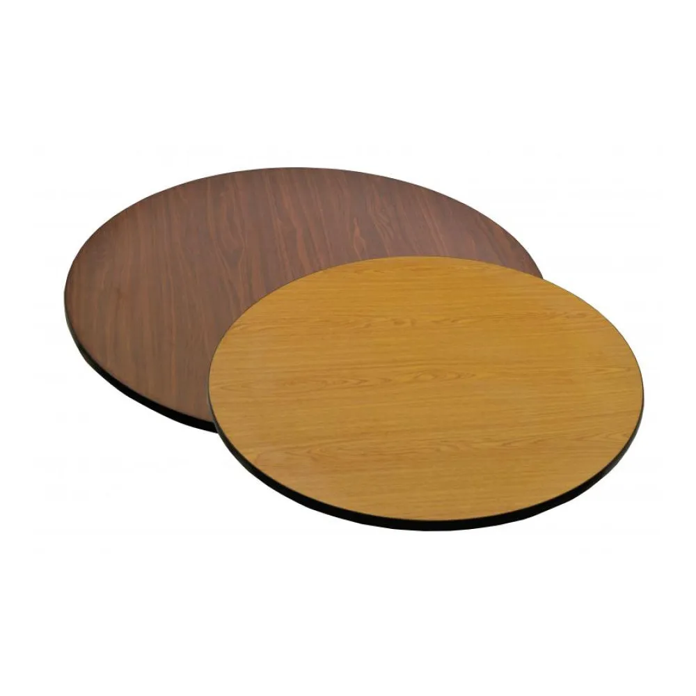 Nella 24" x 24" Laminated Round Reversible Table Top