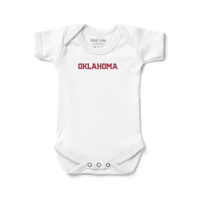 Oklahoma Sooners Wordmark Bodysuit