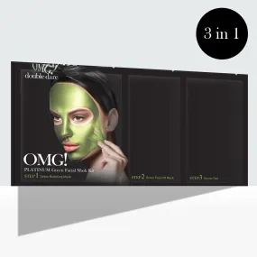 OMG Mask - Platinum Green Facial Mask Kit