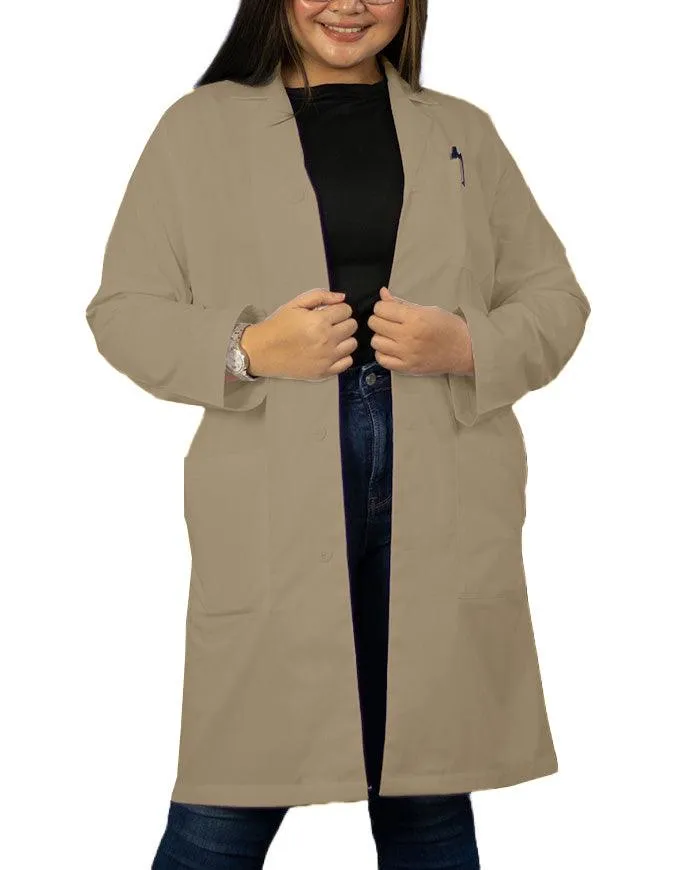 Panda Uniform Unisex 40 Inch Long Lab coat