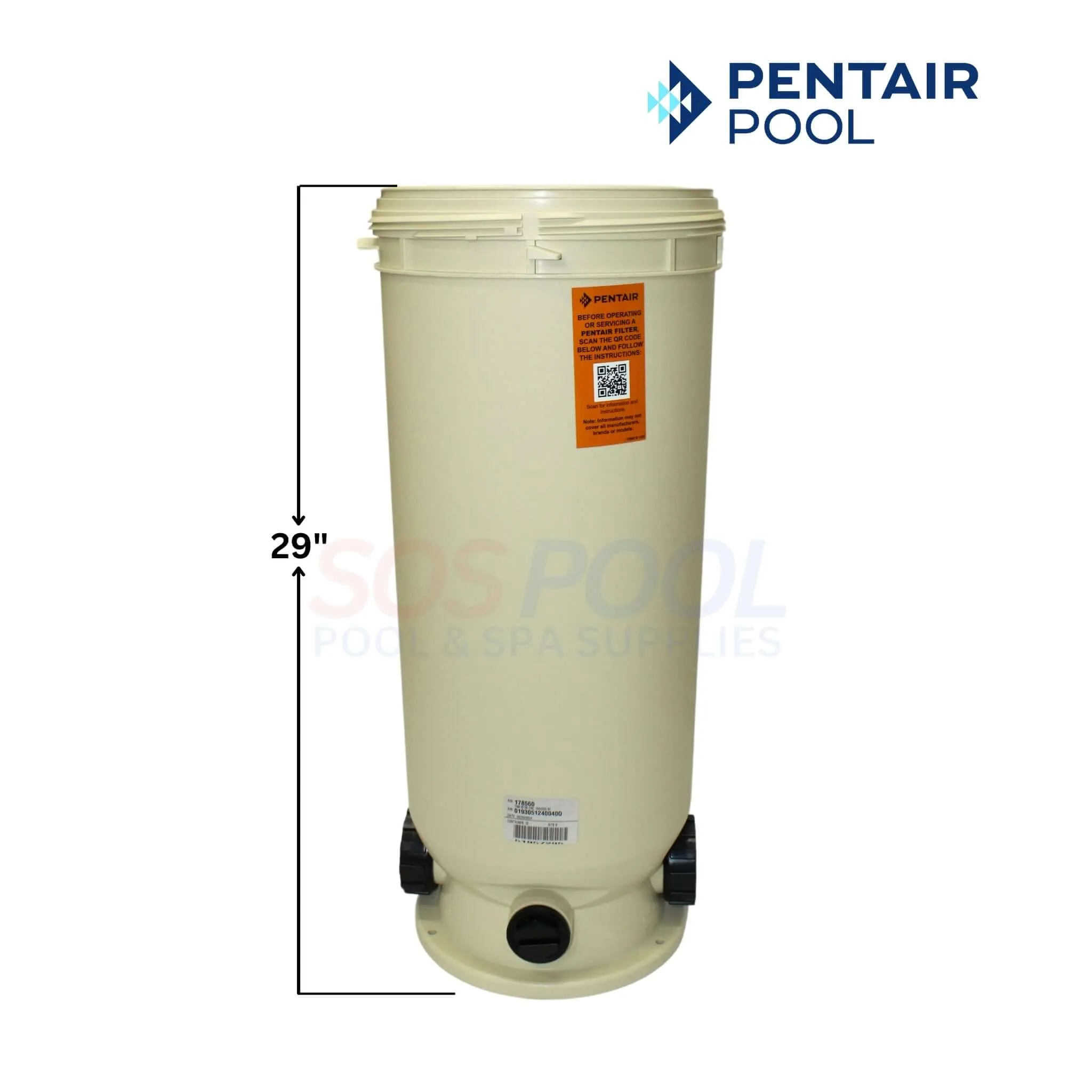 Pentair Tank Bottom For Clean and Clear 150 and 200 Filters | 178560