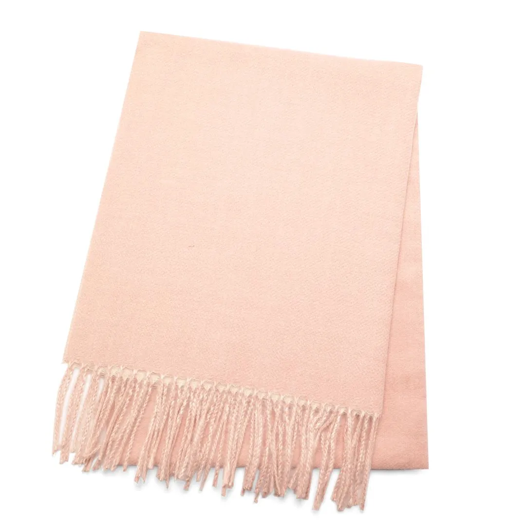 Plain Scarf Pink