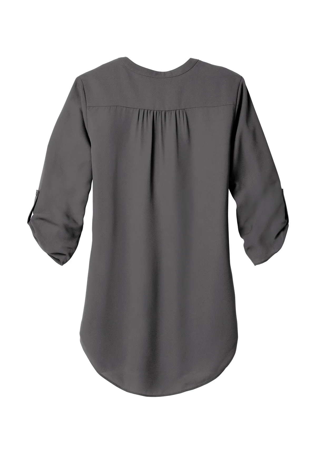 Port Authority Ladies 3/4-Sleeve Tunic Blouse. LW701