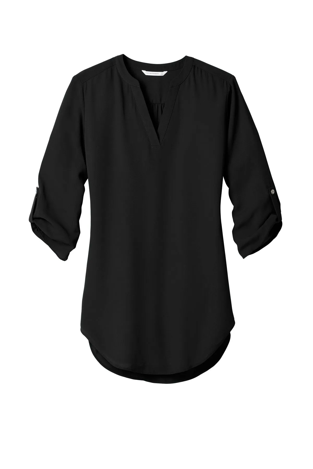 Port Authority Ladies 3/4-Sleeve Tunic Blouse. LW701