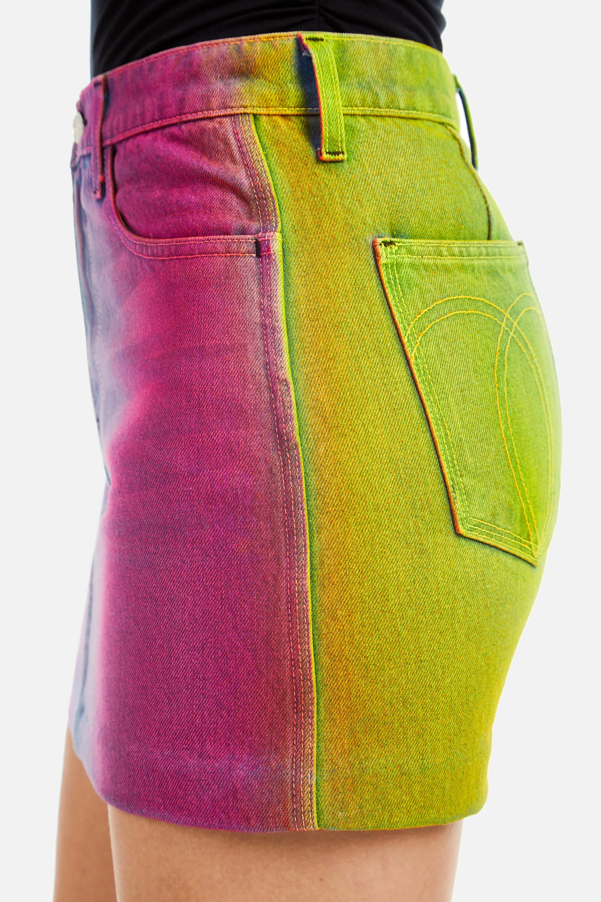 RAINBOW MINI SKIRT