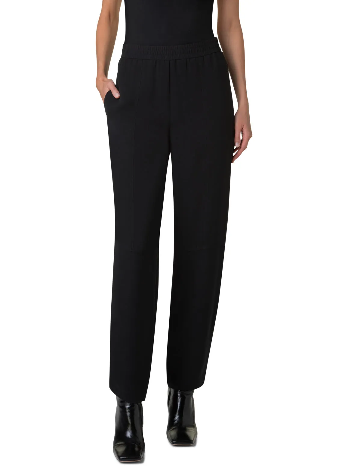 Relaxed Sporty Pants in Silk