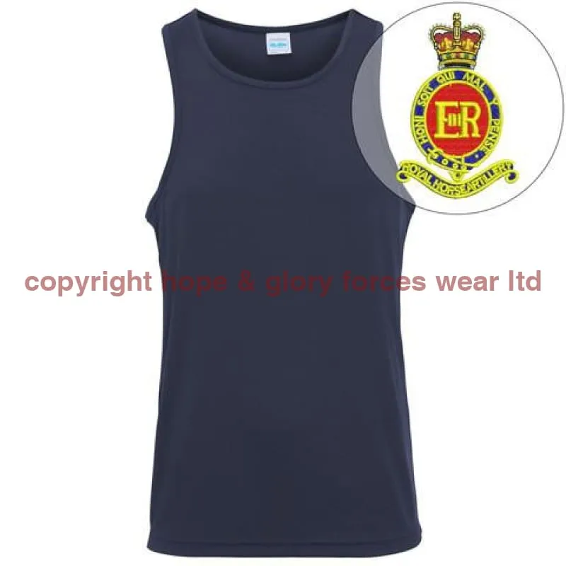 Royal Horse Artillery Embroidered Sports Vest