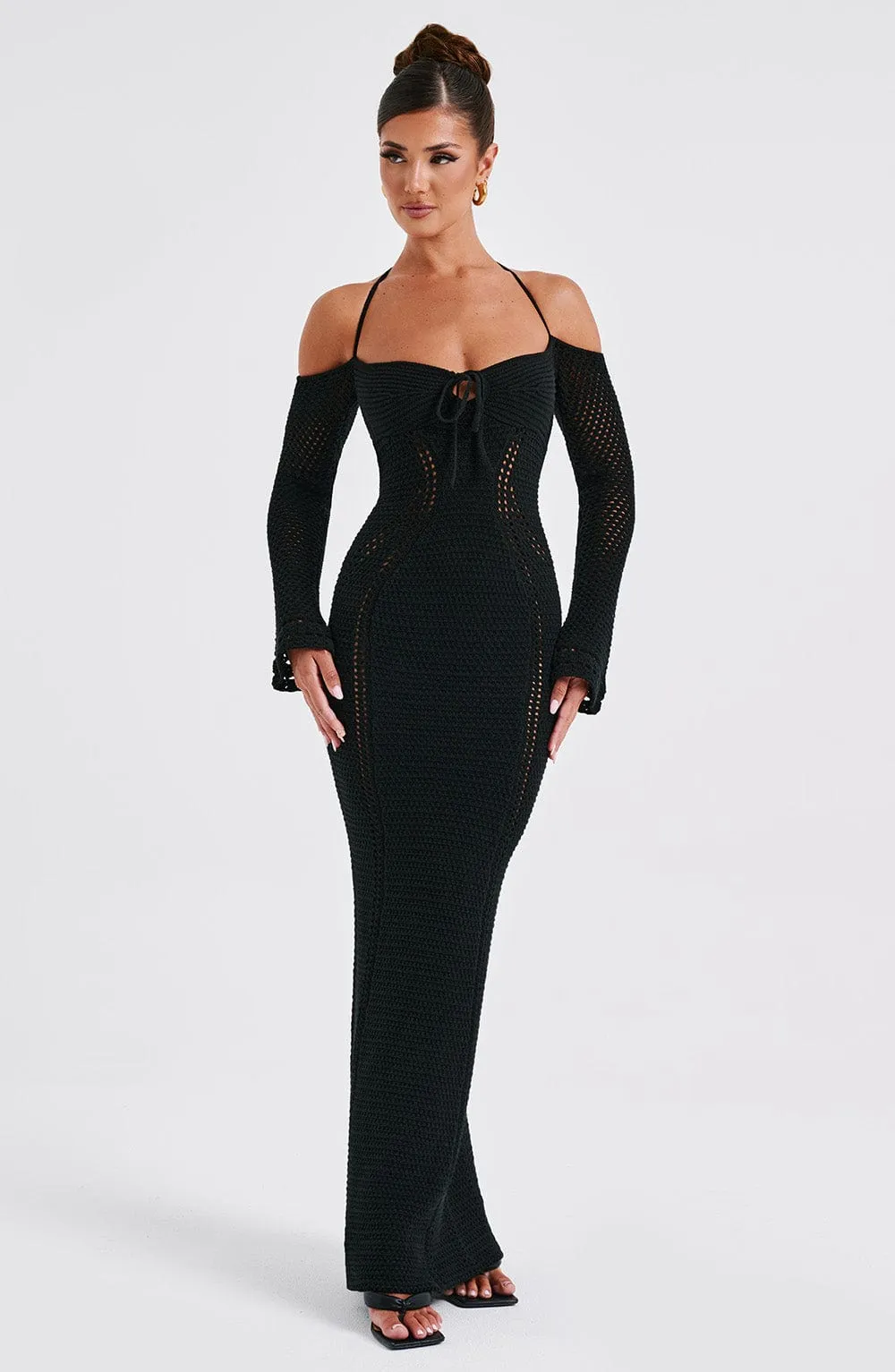 Samariah Maxi Dress - Black