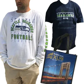 Seattle Seahawks 3 Piece Gift Pak - 2X - 2X