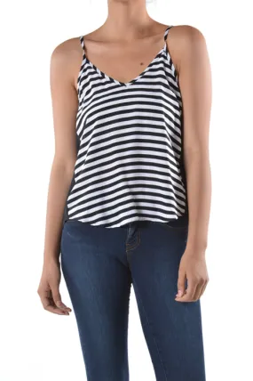 SHIRT- BLACK WHITE STRIPED TANK