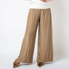 Silk Blend Trousers