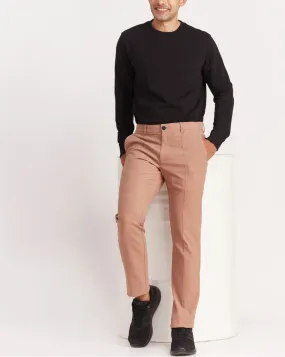 Slim Fit Performance Chinos - Tan Brown