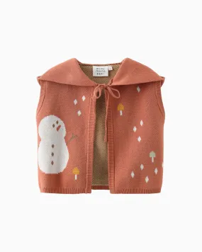 Snowman Knitted Vest