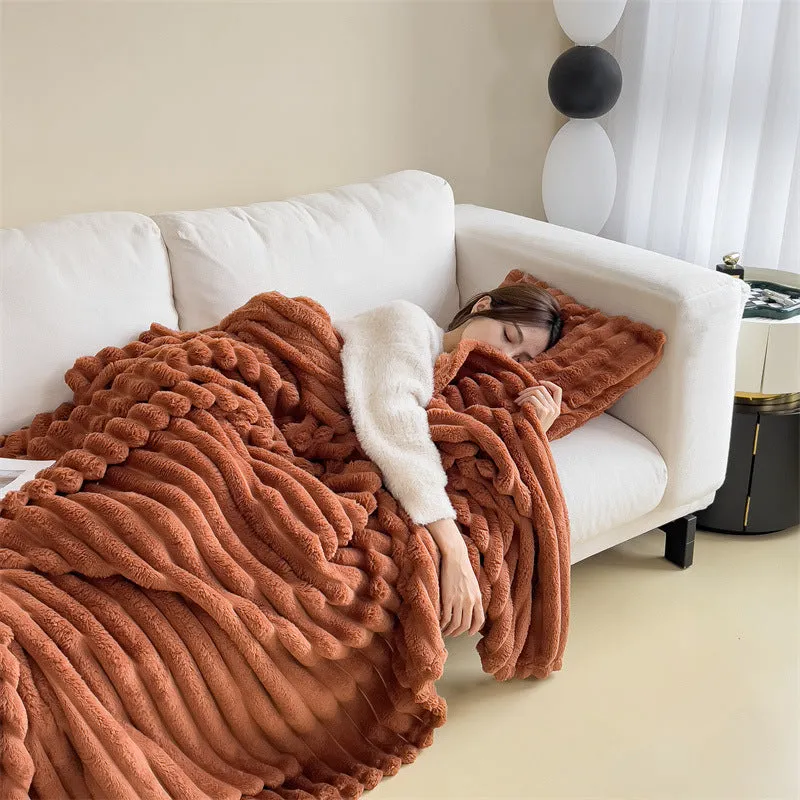 Snuggle Blanket: Luxurious Weighted Winter Blanket