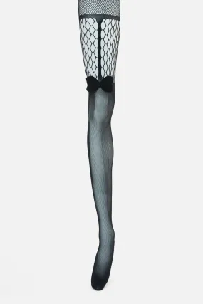 Suspender Bow Tights