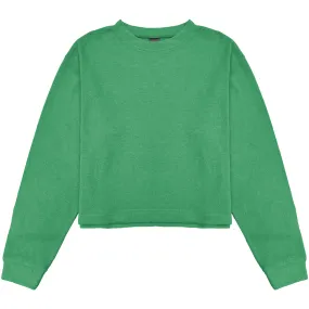 Suzette - Soft Cloud Crewneck - Green