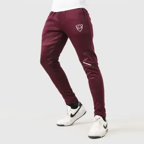 Tf-Maroon PolyFleece Side Cut Print Bottoms