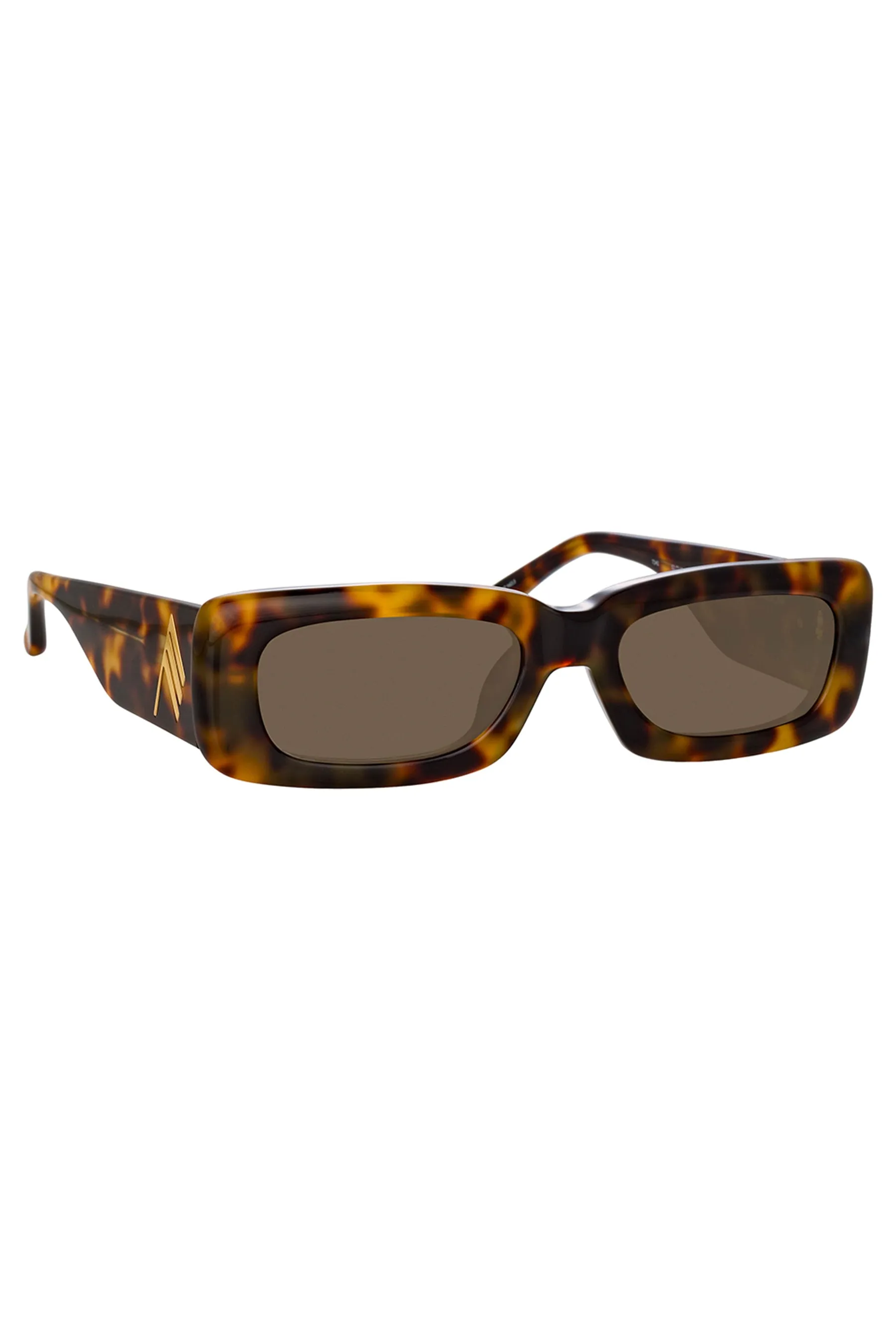 The Attico Mini Marfa Sunglasses in Tortoiseshell