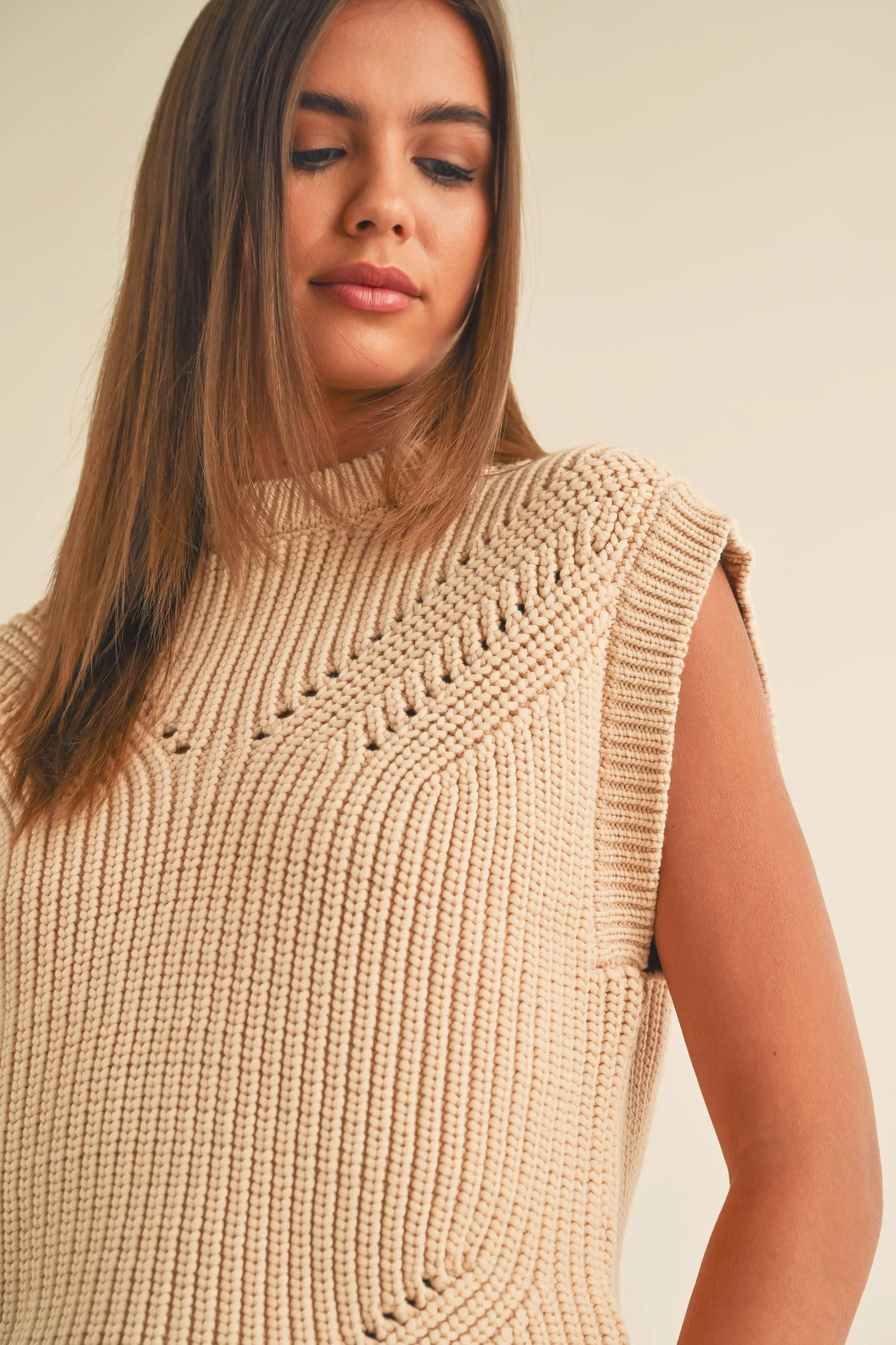 The Lyla Knit Sweater Vest