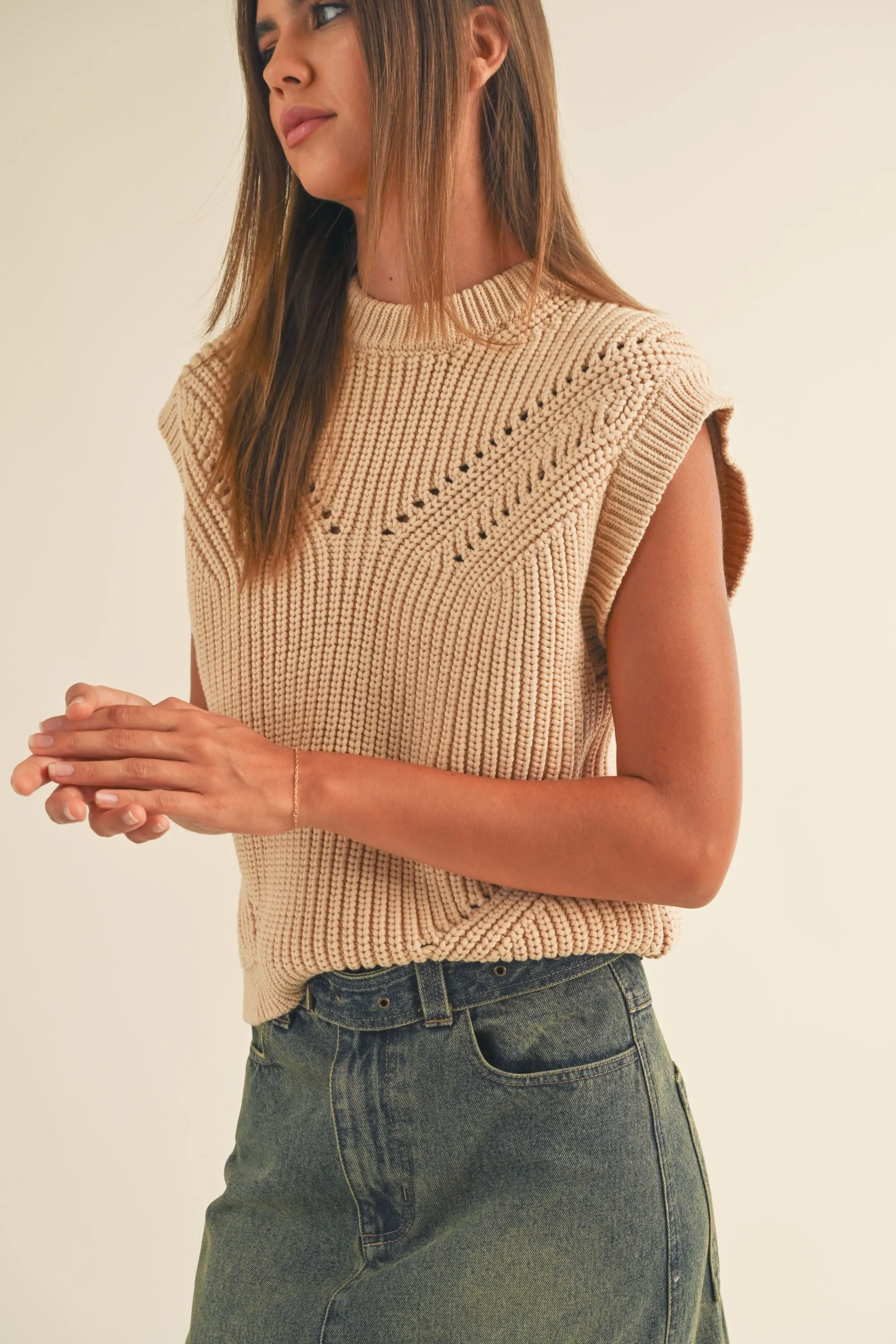 The Lyla Knit Sweater Vest