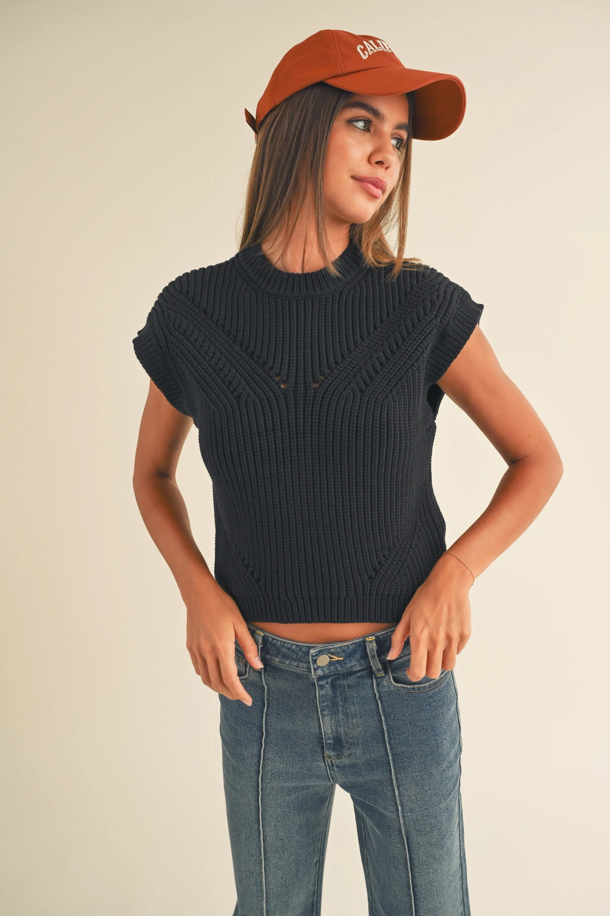 The Lyla Knit Sweater Vest