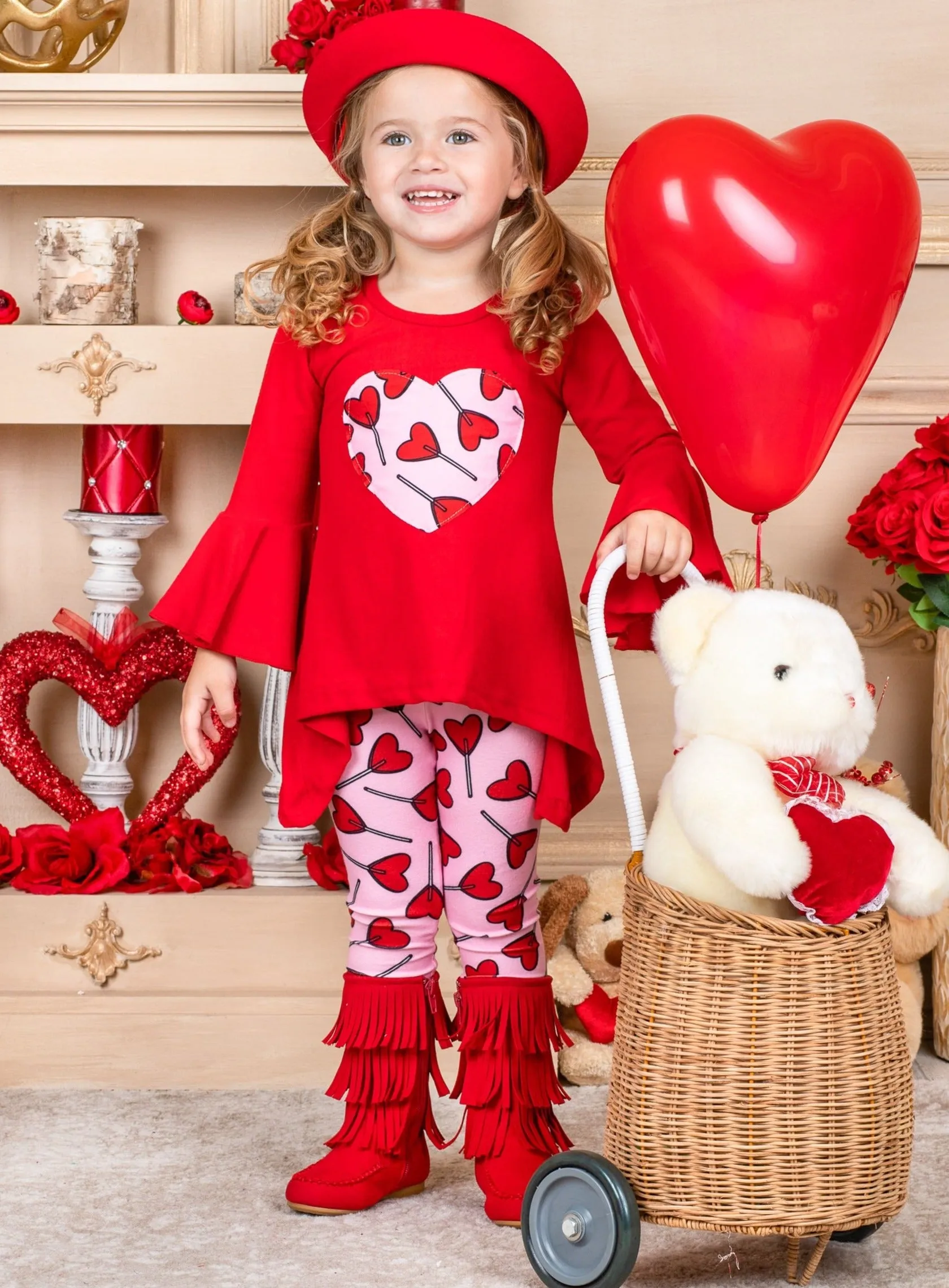 The Sweetest Heart Legging Set