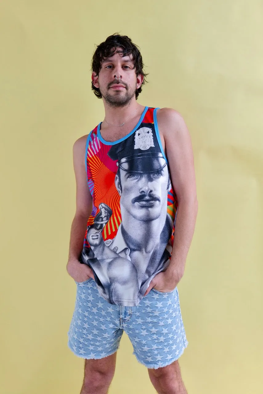 Tom of Finland PRIDE Tank Top by Peachy Kings