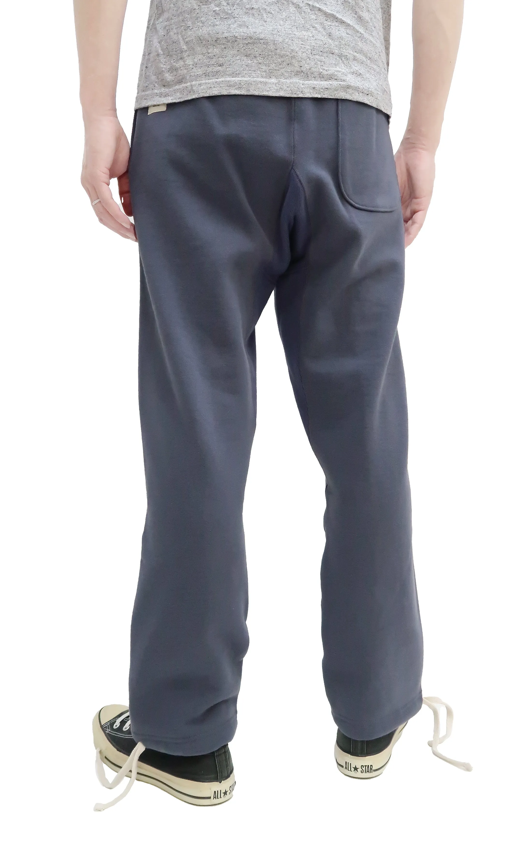 TOYS McCOY Sweatpants Men's Vintage Inspired Plain Straight-Leg Drawstring Pants TMC2380 141 Faded Bluish-Gray