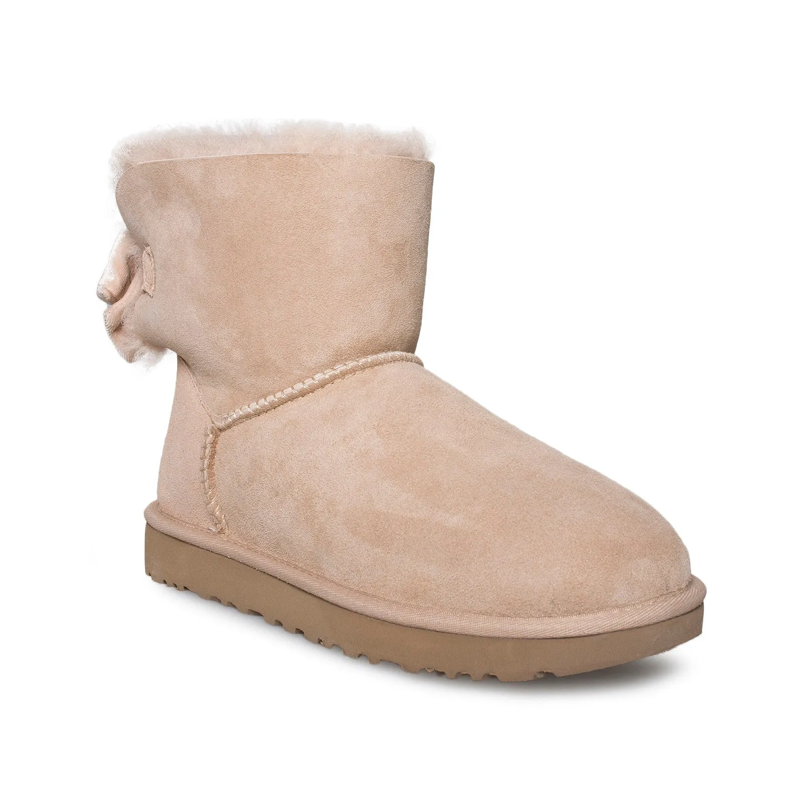 UGG Mini Bailey Bow II Driftwood Boots