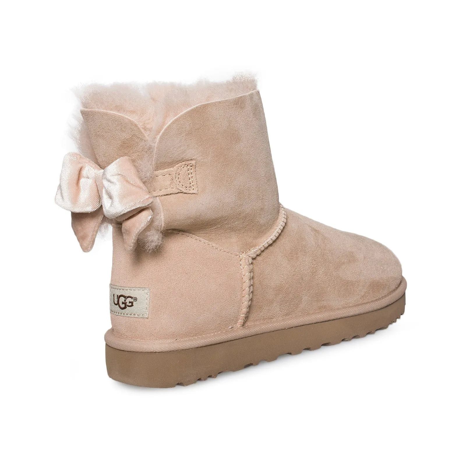 UGG Mini Bailey Bow II Driftwood Boots