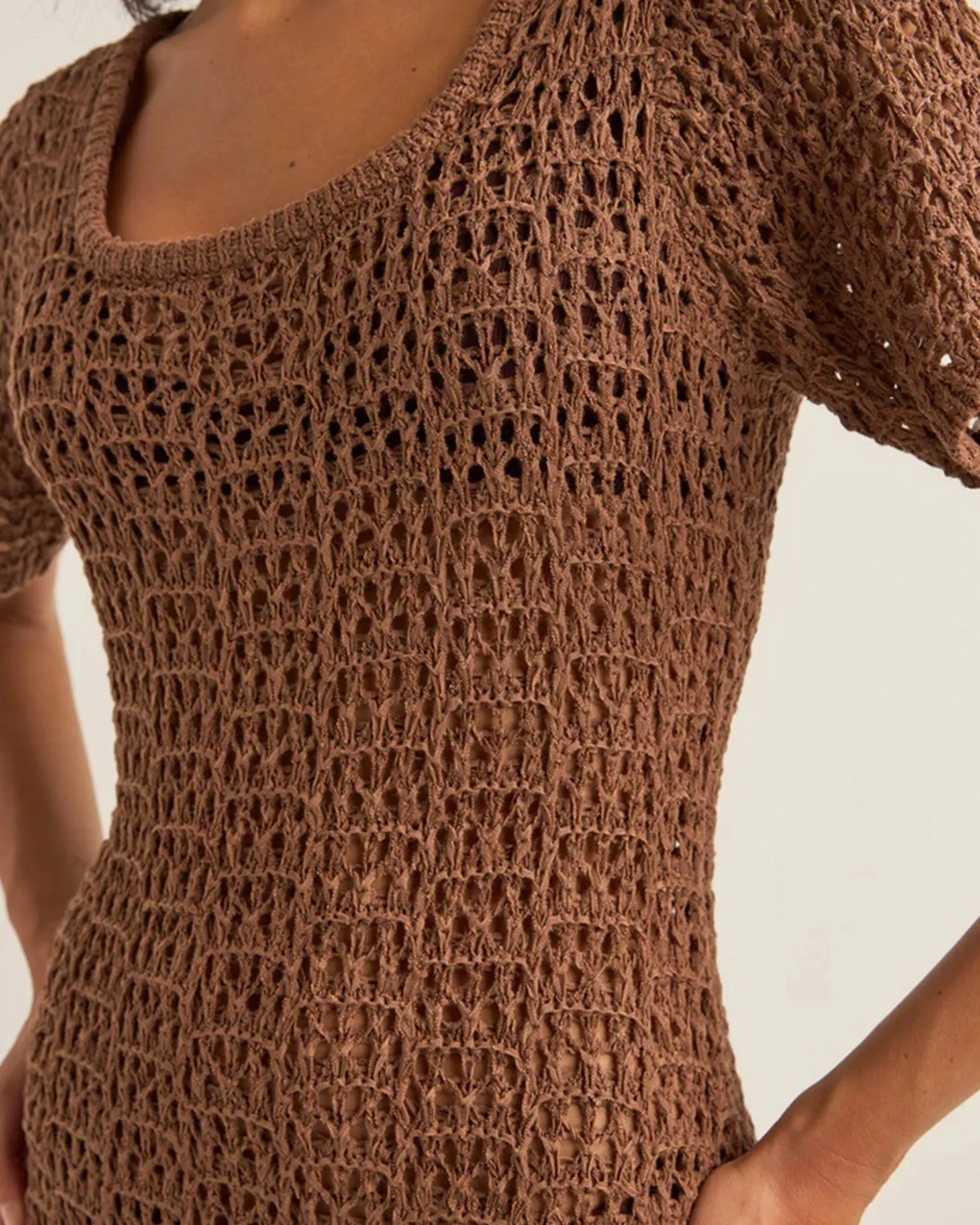 Venice Knit Mini Dress