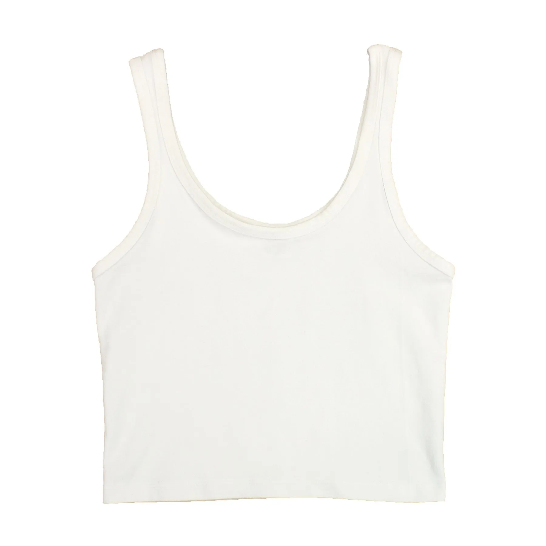 Washed White Sporty Tank