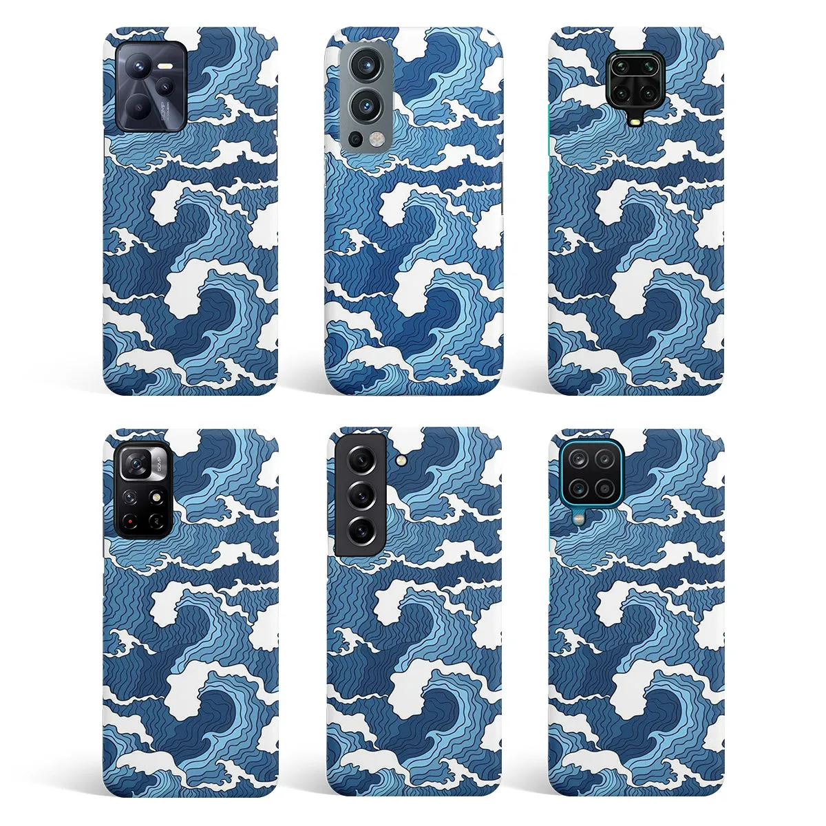 Waves Art Phone Cover | Matte Case